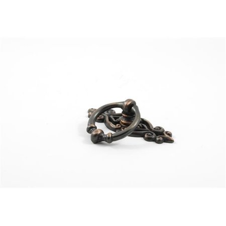 RESIDENTIAL ESSENTIALS Residential Essentials 10247VB Cabinet Ring Pull with Backplate; Venetian Bronze 10247VB